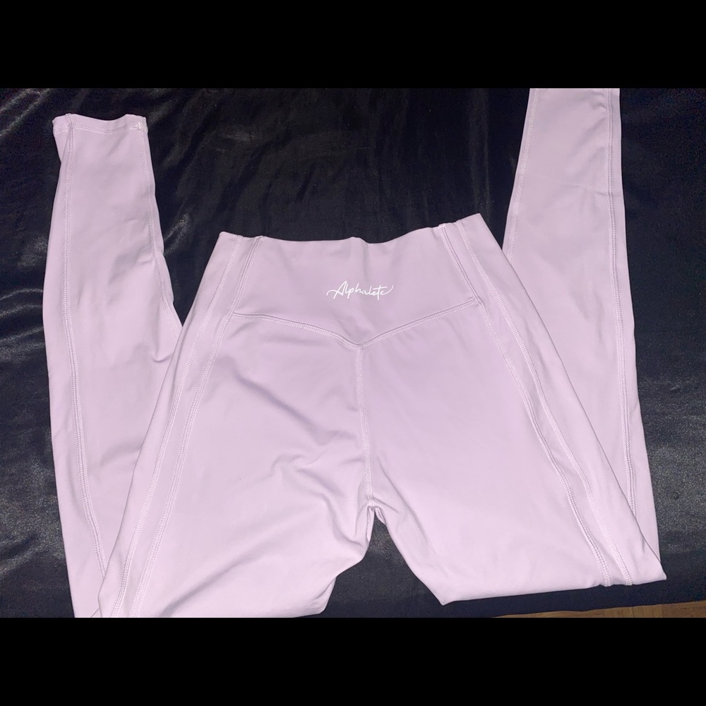 Pink alphalete leggings